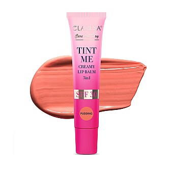 3в1 балсам за устни с цвят пудинг с SPF30 Claresa Tinint me Pudding 12ml