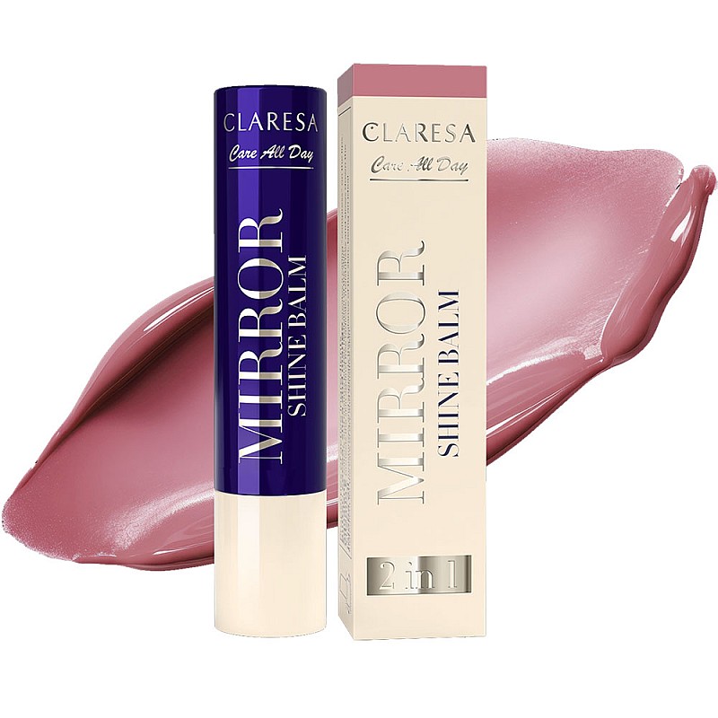 Гланц за устни с огледален блясък Claresa Mirror Shine Balm Dreamtime 3g