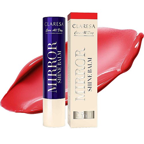 Гланц за устни с огледален блясък Claresa Mirror Shine Balm Queen of Heart 3g