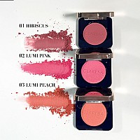 2в1 пудра руж цвят хибискус 01 Claresa Care All Day Silky Pinch