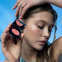 2в1 пудра руж цвят Lumi Peach 02 Claresa Care All Day Silky Pinch