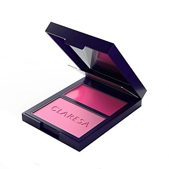Палитра кремообразен и пресован руж 01 Claresa Duo palette creamy&pressed blush 