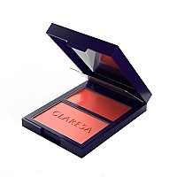 Палитра кремообразен и пресован руж 02 Claresa Duo palette creamy&pressed blush 