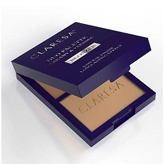 Кремообразен и пресован бронзант 01 Claresa Duo palette creamy & pressed bronzer 