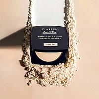 Фиксираща пудра със SPF30 Claresa Protective Stone Pressed Powder 10g