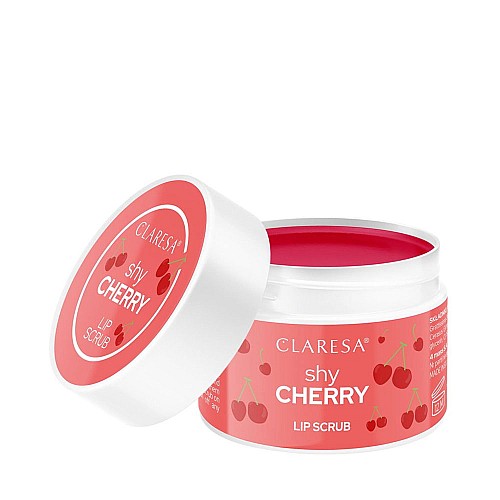 Захарен пилинг за устни череша Claresa Fruity Lip Peeling 03 Shy Cherry 15g