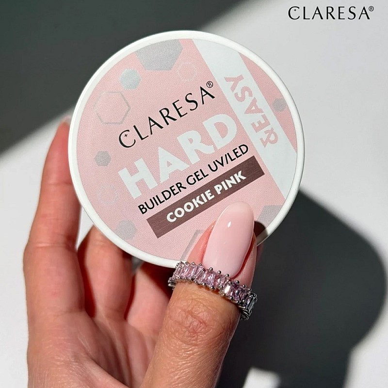 Изграждащ гел пастелно розово Claresa Hard Cookie Pink 12g