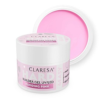 Изграждащ гел млечно розово Claresa Hard Pudding Pink 12g