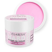 Изграждащ гел млечно розово Claresa Hard and Easy Pudding Pink 45g