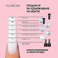 Изграждащ гел розов пастел с частици Claresa Hard and Easy Sweet Sugar 45g