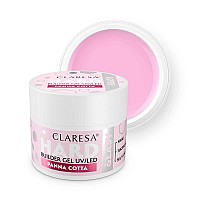 Изграждащ гел розов Claresa Hard and Easy Pana Cotta 12g