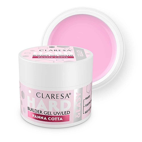 Изграждащ гел розов Claresa Hard and Easy Pana Cotta 45g