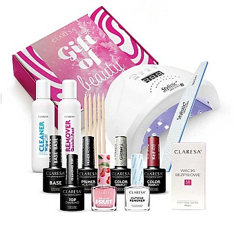 Стартов сет за гел лак с лампа Claresa Starter Set