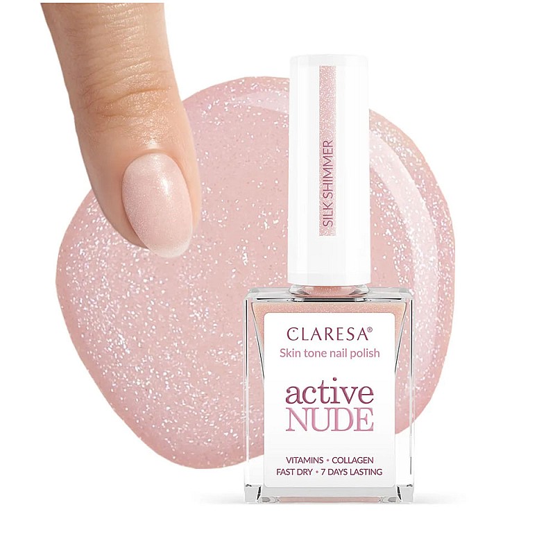 Лак за нокти Claresa Classic Silk Shimmer 9.5ml