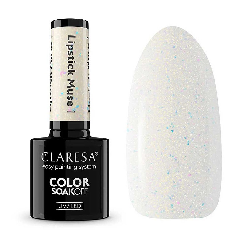 Гел лак CLARESA 1 Lipstick Muse 5g