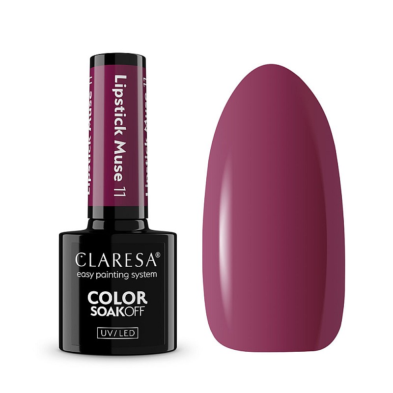 Гел лак CLARESA 11 Lipstick Muse 5g