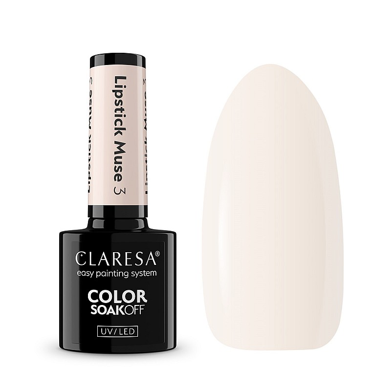 Гел лак CLARESA 3 Lipstick Muse 5g