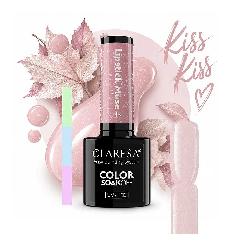 Гел лак CLARESA 4 Lipstick Muse 5g