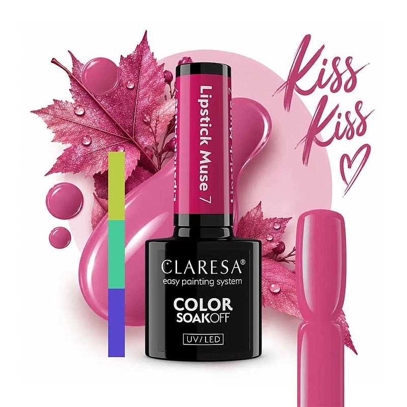 Гел лак CLARESA 7 Lipstick Muse 5g