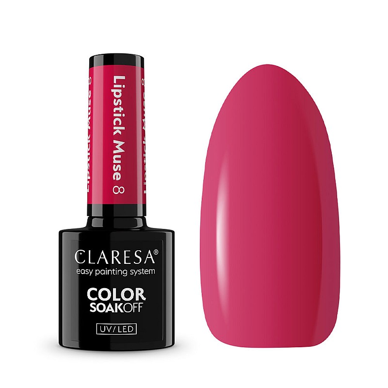Гел лак CLARESA 8 Lipstick Muse 5g