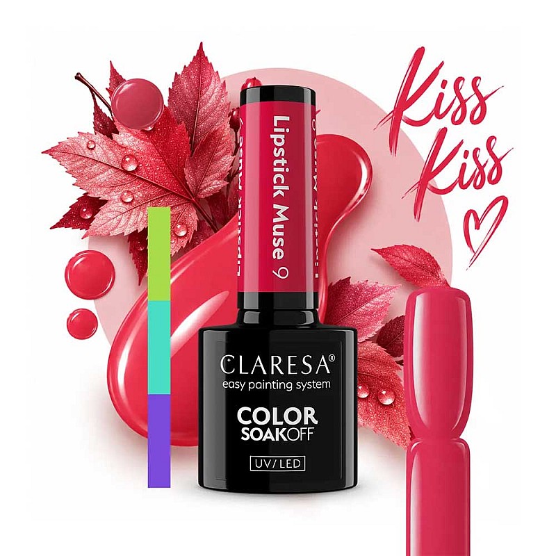 Гел лак CLARESA 9 Lipstick Muse 5g
