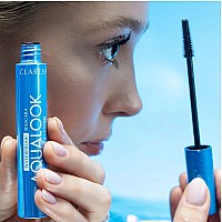 Водоустойчива черна спирала за обем и дължина Claresa Aqualook Waterproof Volume&Lenght Mascara
