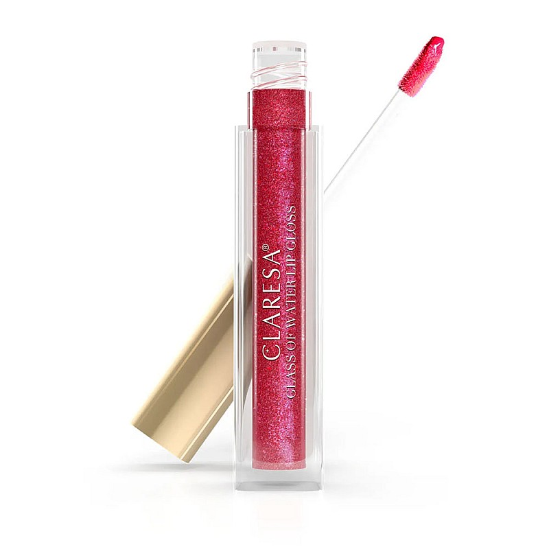 Гланц за устни боровинка Claresa Glass of Water Lip Gloss 05 Berry Splash