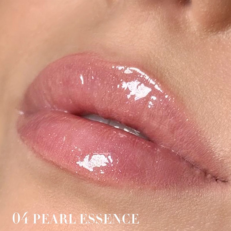 Гланц за устни перлена есенция Claresa Glass of Water Lip Gloss 04 Pearl Essence