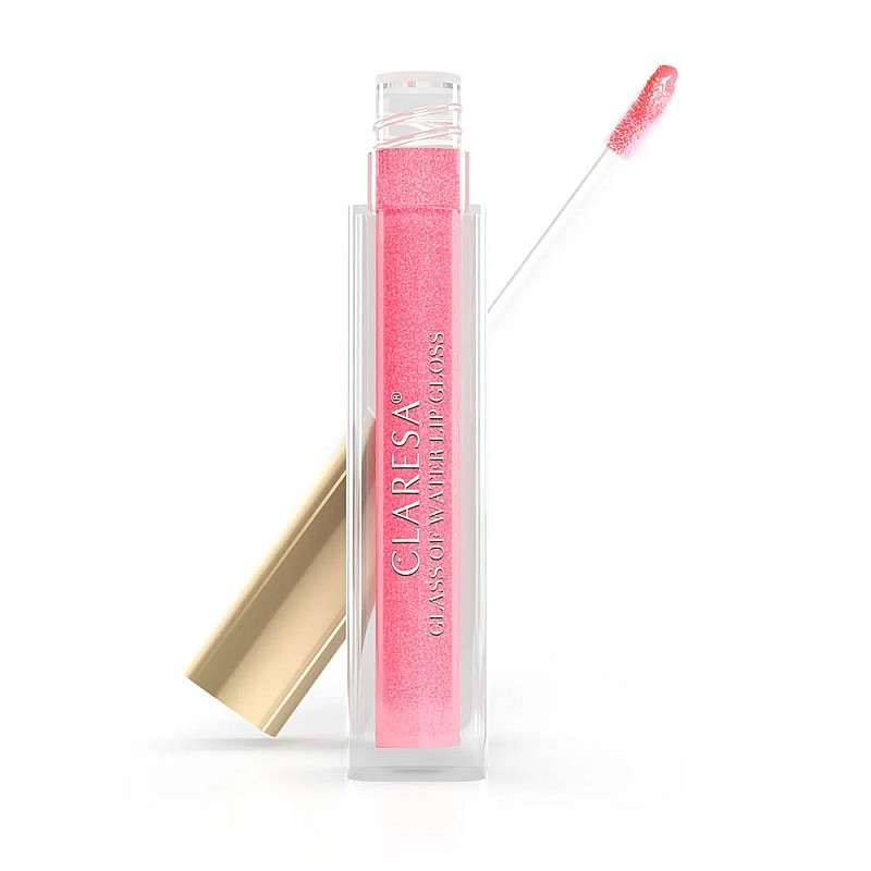 Гланц за устни розов тоник Claresa Glass of Water Lip Gloss 03 Pink Tonic