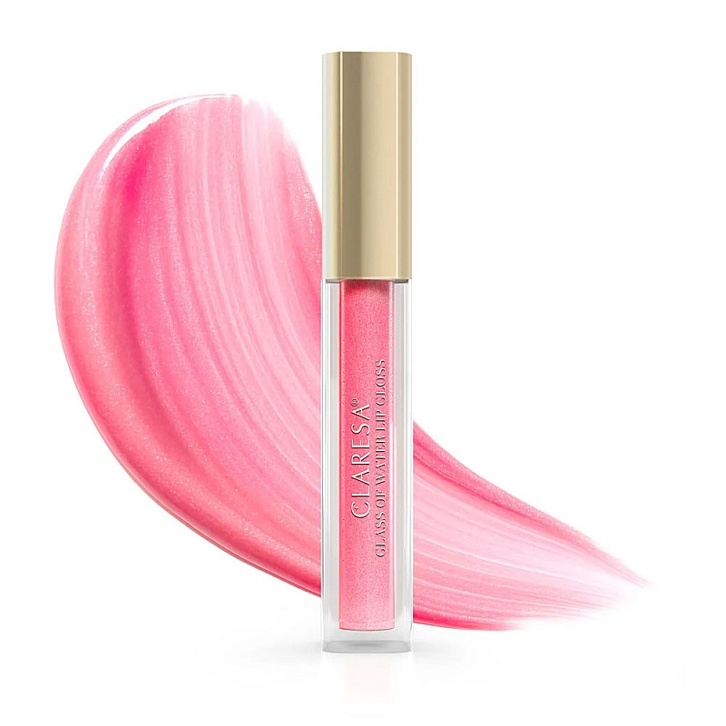 Гланц за устни розов тоник Claresa Glass of Water Lip Gloss 03 Pink Tonic