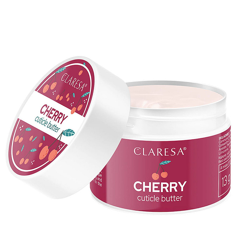 Масло за кожички череша Claresa Cherry Cuticle Butter 13g