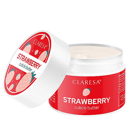 Масло за кожички ягода Claresa Strawberry Cuticle Butter 13g