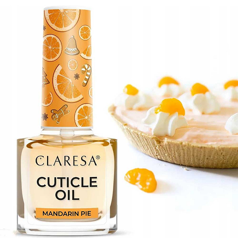 Олио за кожички Мандарина Claresa Cuticle Oil Mandarin Pie 5ml