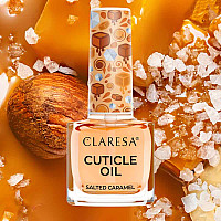 Олио за кожички солен карамел Claresa Salted Caramel Cuticle Oil 5ml