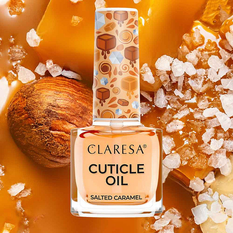 Олио за кожички солен карамел Claresa Salted Caramel Cuticle Oil 5ml