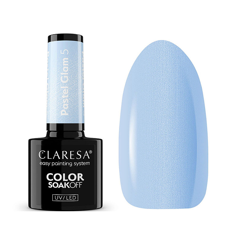 Гел лак CLARESA 5 Pastel Glam 5g