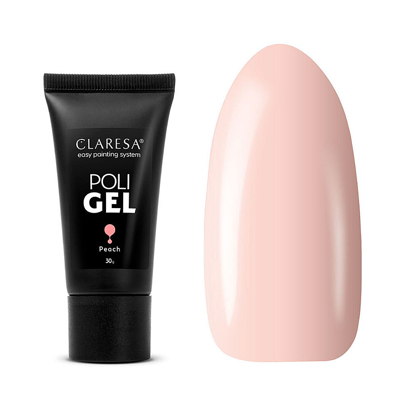 Поли гел Праскова CLARESA POLI GEL PEACH 30g