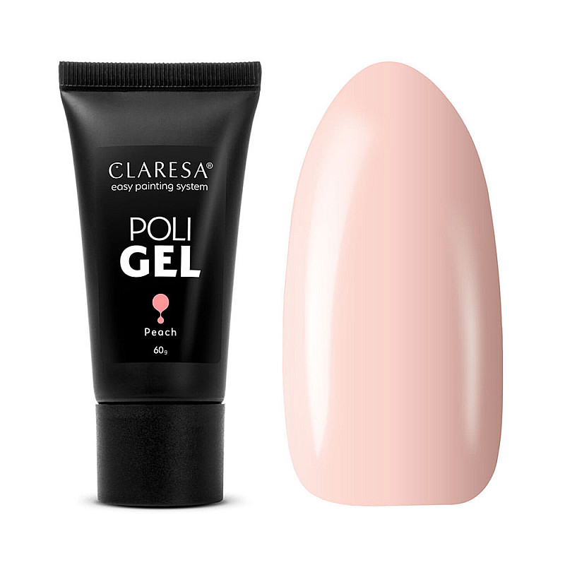 Поли гел Праскова CLARESA POLI GEL PEACH 60g