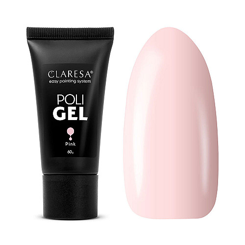 Поли гел Розов CLARESA POLI GEL PINK 60g