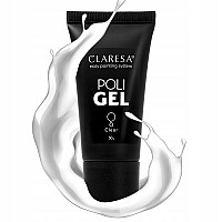 Поли гел за Прозрачен CLARESA POLI GEL CLEAR 60g