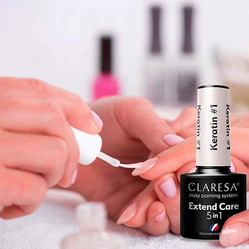 База заздравител с кератин CLARESA 1 EXTEND CARE 5 in 1 - 5g