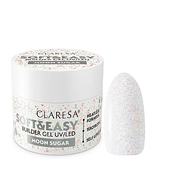 Изграждащ гел Claresa Soft and Easy Moon sugar 12g
