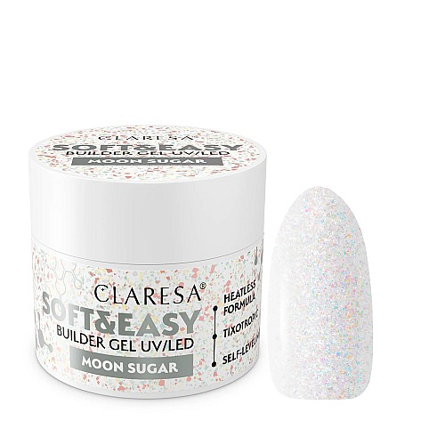 Изграждащ гел Claresa Soft and Easy Moon sugar 12g