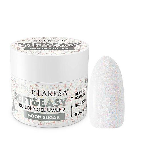 Изграждащ гел Claresa Soft and Easy Moon sugar 45g