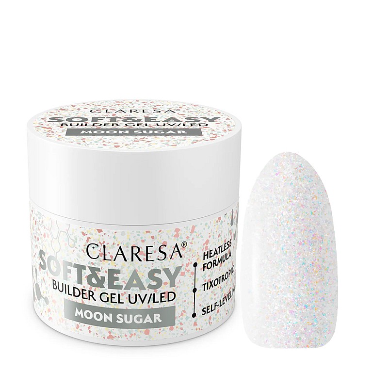 Изграждащ гел Claresa Soft and Easy Moon sugar 45g