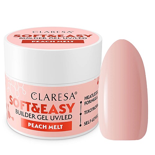 Изграждащ гел Claresa Soft and Easy Peach Melt 45g