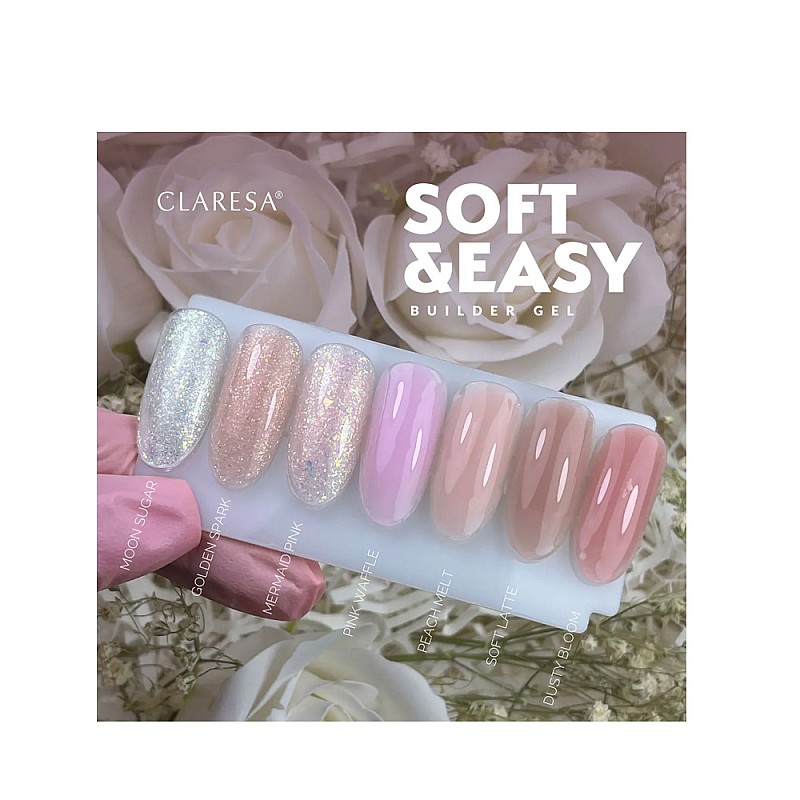 Изграждащ гел Claresa Soft and Easy Moon sugar 45g