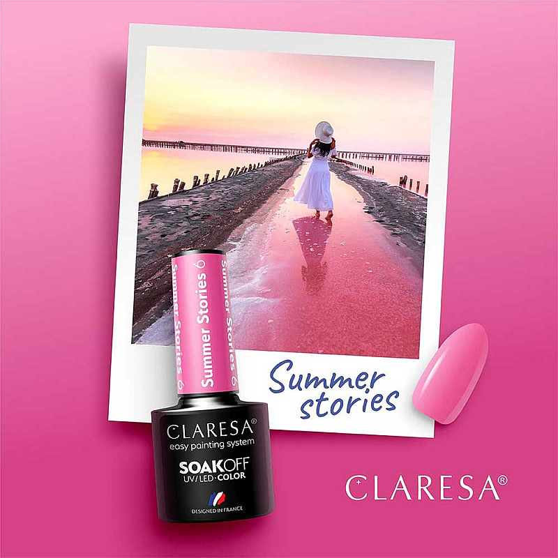 Гел лак CLARESA 6 Summer Stories 5g