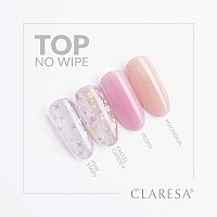 Топ лак светла праскова Claresa Top No Wipe Magnolia 5g