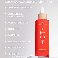 Термоактивен серум за оформяне на силуета и гладка кожа COCOSOLIS HOT+ Fat Burning Serum 100ml